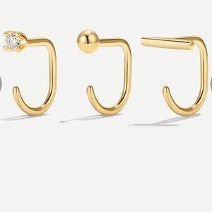 Ardent Elegant Gold Earrings Set